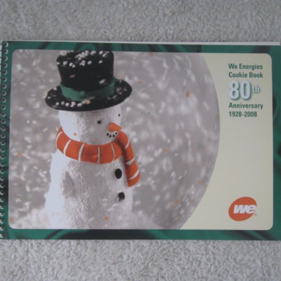 WE Energies 80th Anniversary Cookie Book - Picture 1 of 2